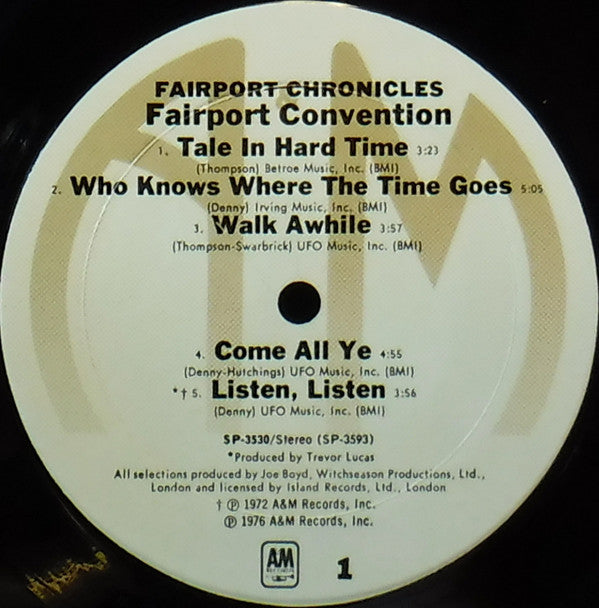 Fairport Convention : Fairport Chronicles (2xLP, Comp, Mon)