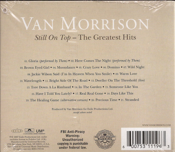 Van Morrison - Still On Top - The Greatest Hits (CD