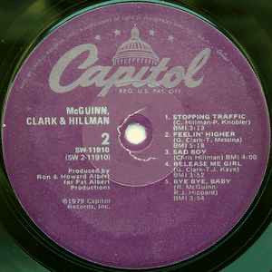 McGuinn, Clark & Hillman : McGuinn, Clark & Hillman (LP, Album, Win)