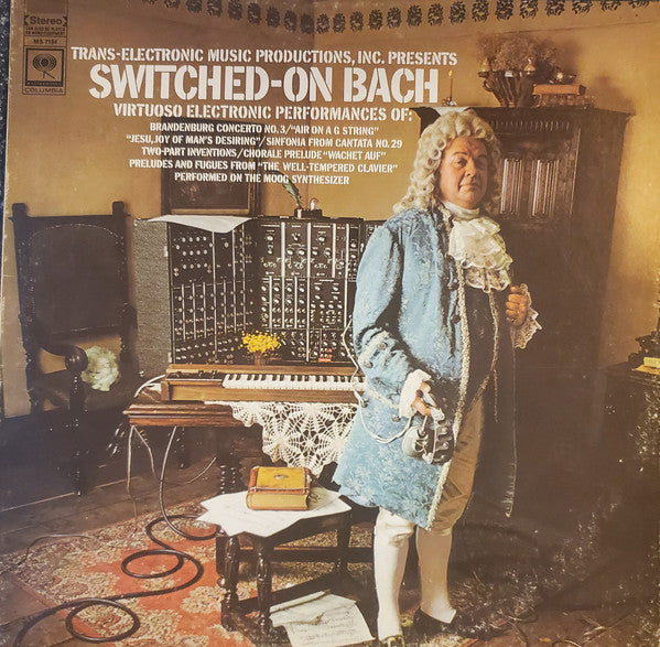 Walter Carlos : Switched-On Bach (LP, Album, Ter)