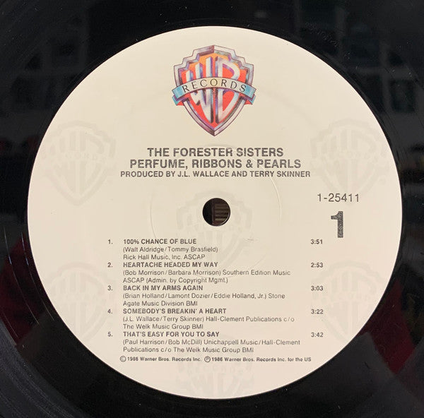 The Forester Sisters : Perfume, Ribbons & Pearls (LP, Album, Spe)