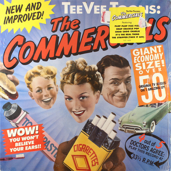 Various : TeeVee Toons: The Commercials (LP, Album, Comp)