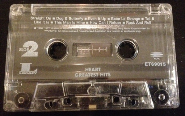 Heart : Greatest Hits (Cass, Comp)