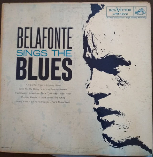 Harry Belafonte : Belafonte Sings The Blues (LP, Album, Mono)