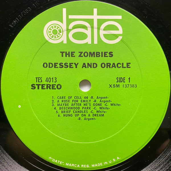 The Zombies : Odessey And Oracle (LP, Album, RP, Ter)