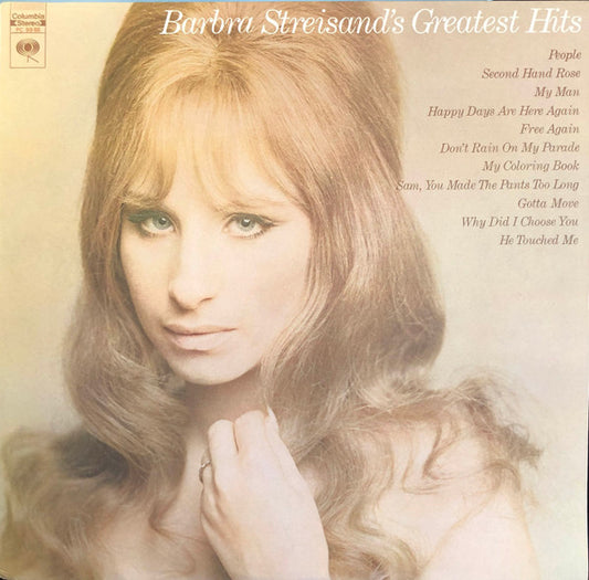 Barbra Streisand : Barbra Streisand's Greatest Hits (LP, Comp, RE)