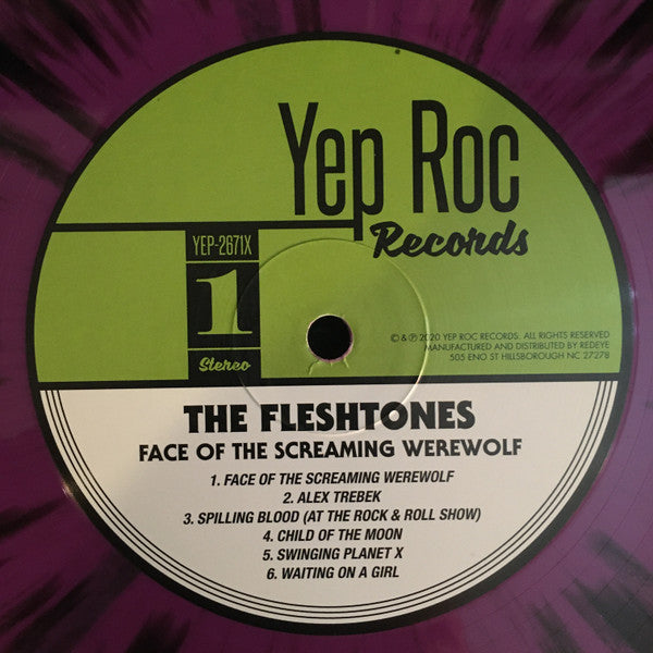 The Fleshtones : Face Of The Screaming Werewolf (LP, Album, RSD, Ltd, Pur)