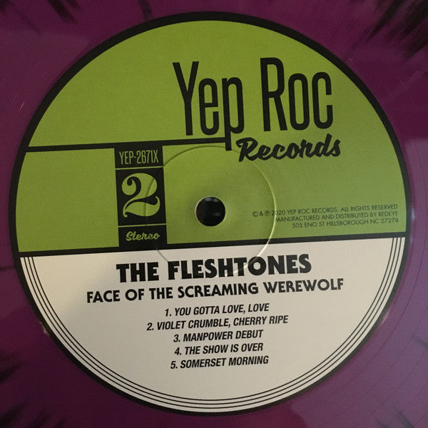 The Fleshtones : Face Of The Screaming Werewolf (LP, Album, RSD, Ltd, Pur)