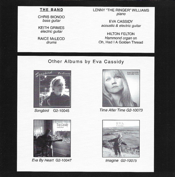 Eva Cassidy : Live At Blues Alley (CD, Album)