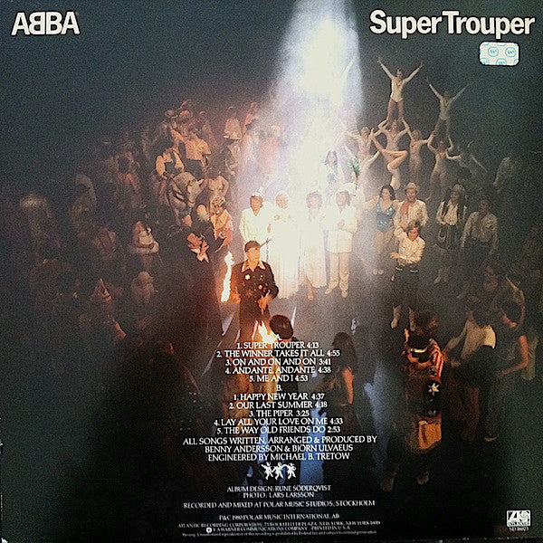 ABBA : Super Trouper (LP, Album, SP )