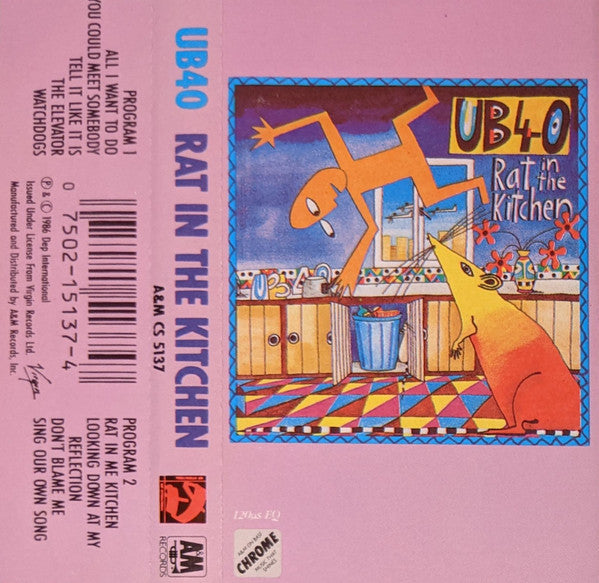 UB40 : Rat In The Kitchen (Cass, Album)