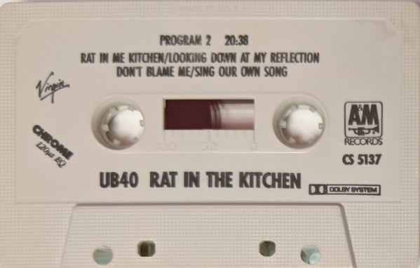 UB40 : Rat In The Kitchen (Cass, Album)