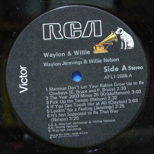 Waylon & Willie* : Waylon & Willie (LP, Album)