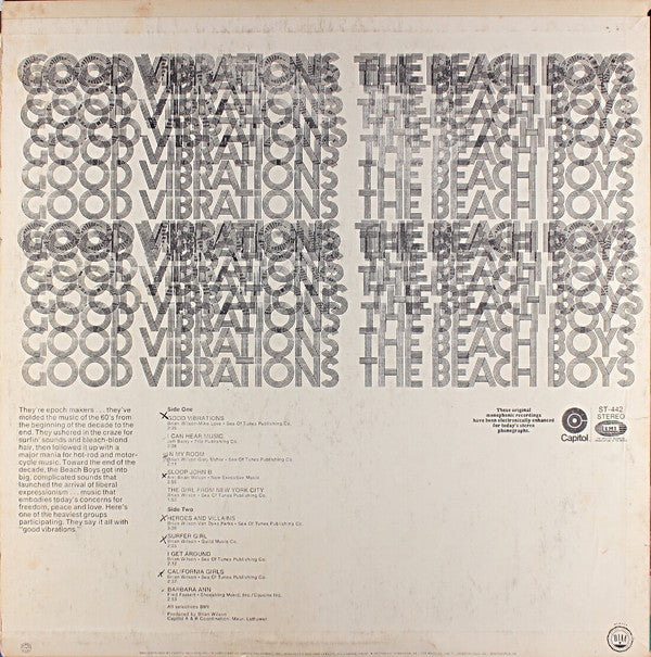 The Beach Boys : Good Vibrations (LP, Comp)