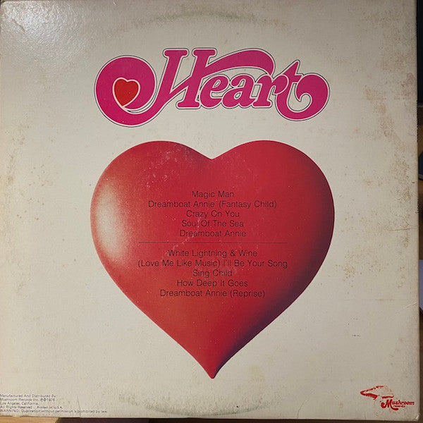 Heart : Dreamboat Annie (LP, Album)