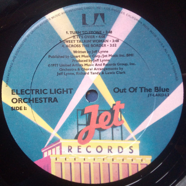 Electric Light Orchestra : Out Of The Blue (2xLP, Album, All)