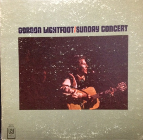 Gordon Lightfoot : Sunday Concert (LP, Album, All)