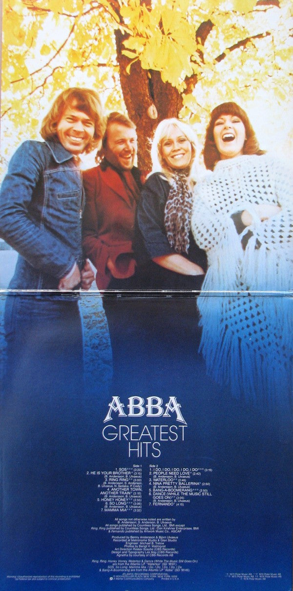 ABBA : Greatest Hits (LP, Comp, Club, RE, RCA)