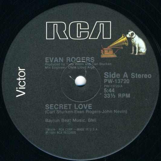 Evan Rogers : Secret Love (12")