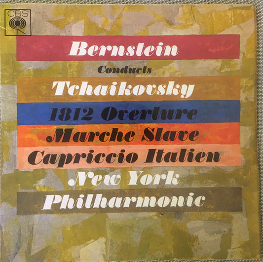 Bernstein* Conducts Tchaikovsky*, New York Philharmonic : 1812 Overture / March Slave / Capriccio Italien (LP, Album, Mono)