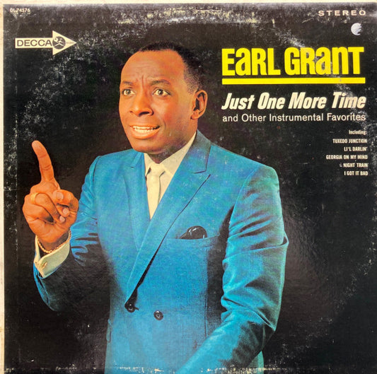 Earl Grant : Just One More Time And Other Instrumental Favorites (LP, Album)