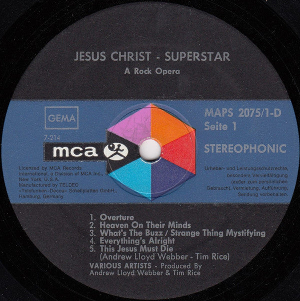 Various : Jesus Christ Superstar (2xLP, Album + Box, Boo)