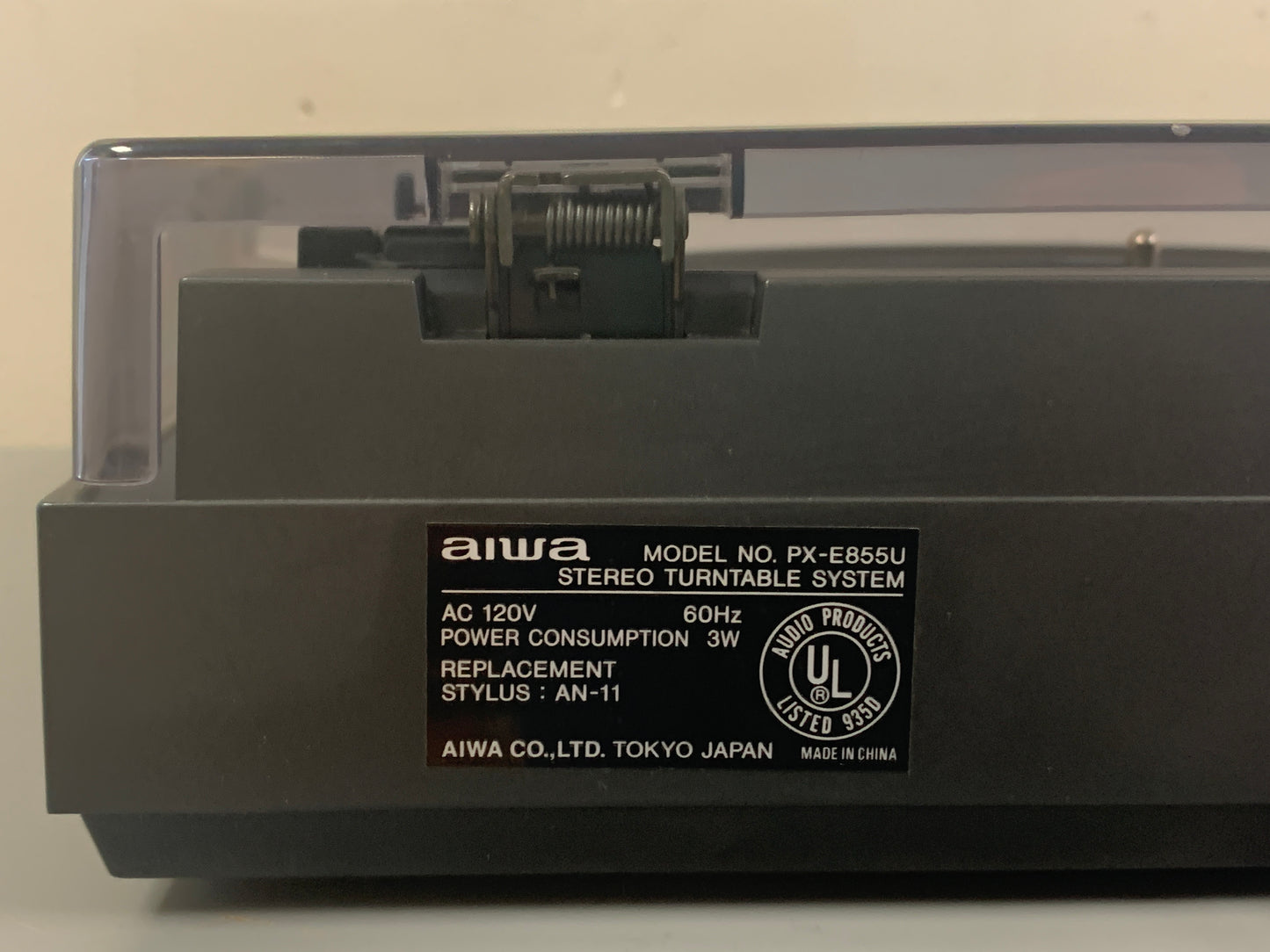 Aiwa PX-E855U Stereo Turntable