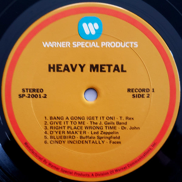 Various : Heavy Metal - 24 Electrifying Performances (2xLP, Comp, Ter)