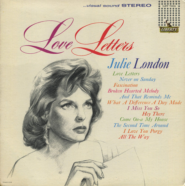 Julie London : Love Letters (LP, Album)