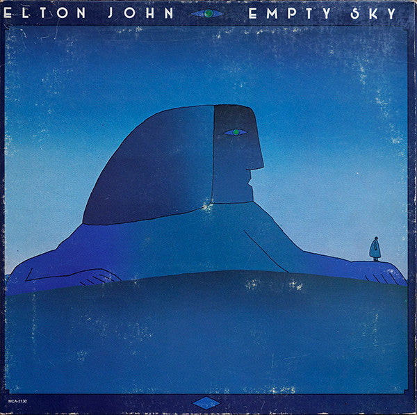 Elton John : Empty Sky (LP, Album, RE, Glo)