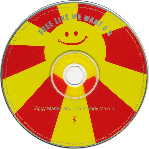 Ziggy Marley And The Melody Makers : Free Like We Want 2 B (CD, Album)