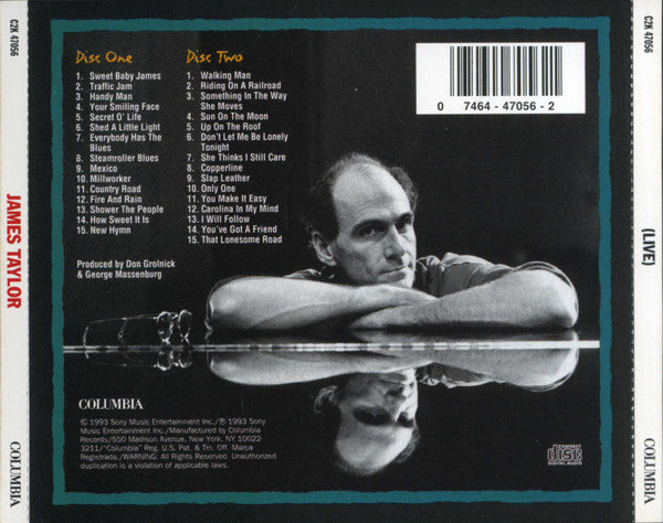 James Taylor (2) : (Live) (2xCD, Album)