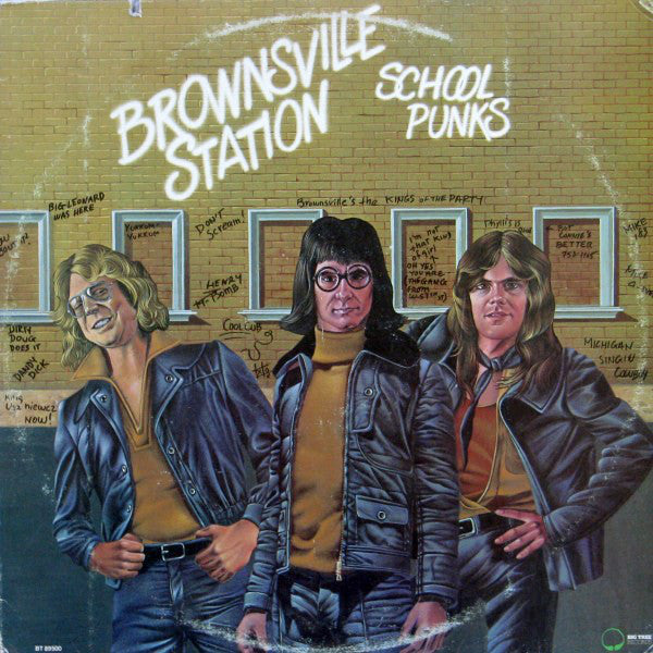 Brownsville Station : School Punks (LP, Album, PR)