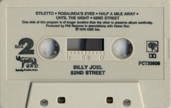 Billy Joel : 52nd Street (Cass, Album, RE, Dol)