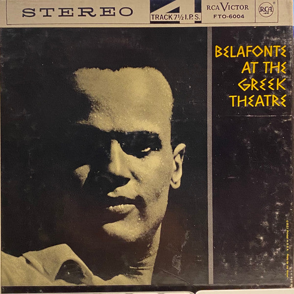 Harry Belafonte : Belafonte At The Greek Theatre (Reel, 4tr Stereo, 7" Reel, Album)