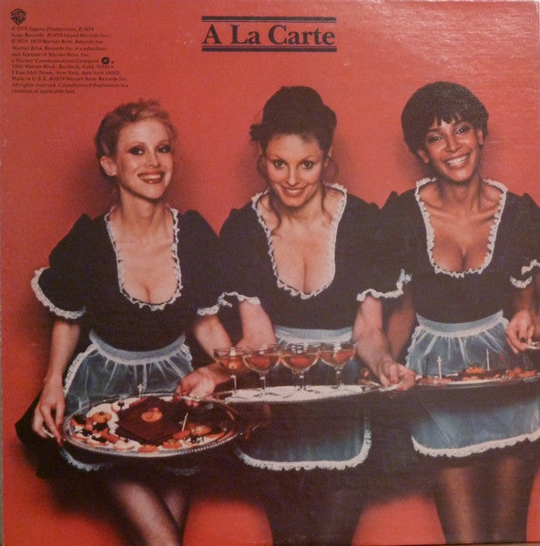 Various : A La Carte (2xLP, Comp, Promo, Smplr, All)