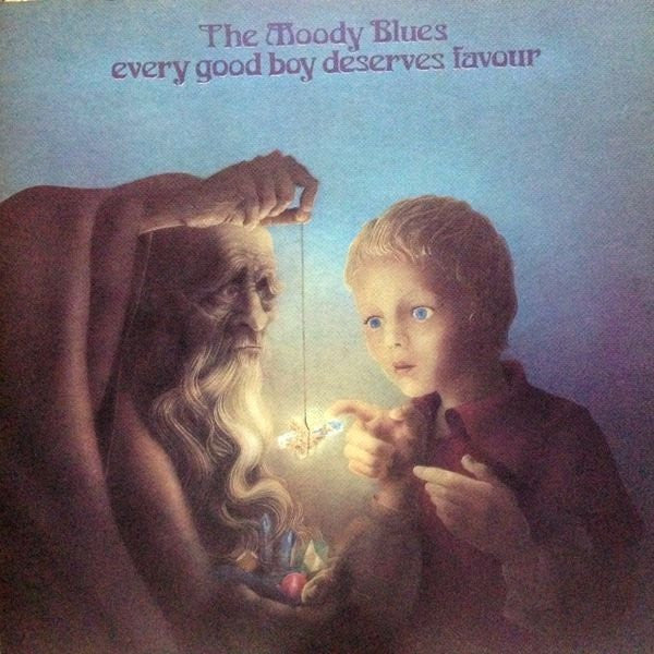 The Moody Blues : Every Good Boy Deserves Favour (LP, Album, BW )