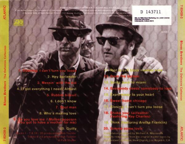 Blues Brothers* : The Definitive Collection (CD, Comp, Club, RM)