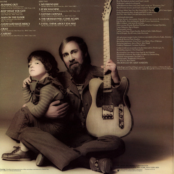 Roy Buchanan : A Street Called Straight (LP, Album, PR )