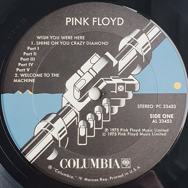 Pink Floyd : Wish You Were Here (LP, Album, Pit)