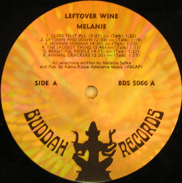 Melanie (2) : Leftover Wine (LP, Album, Son)