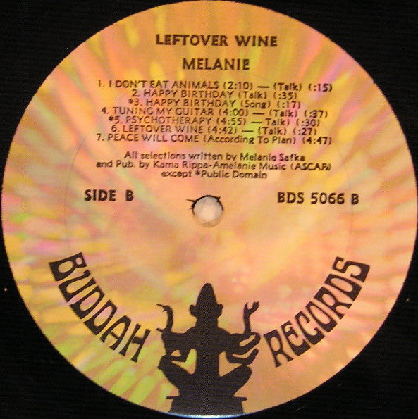 Melanie (2) : Leftover Wine (LP, Album, Son)