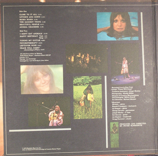 Melanie (2) : Leftover Wine (LP, Album, Son)