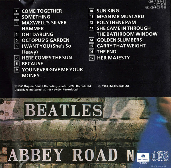 The Beatles : Abbey Road (CD, Album, RE, RM)