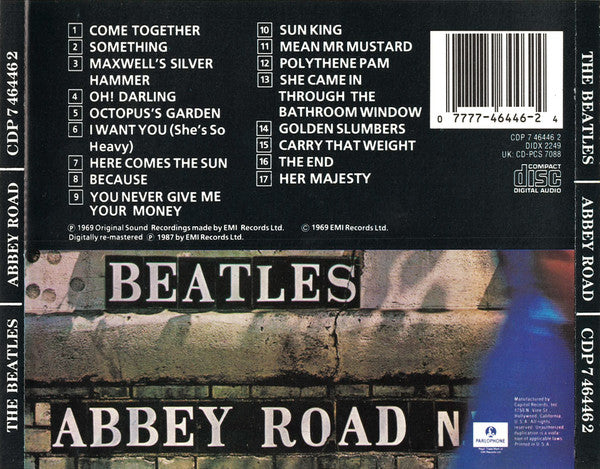 The Beatles : Abbey Road (CD, Album, RE, RM)