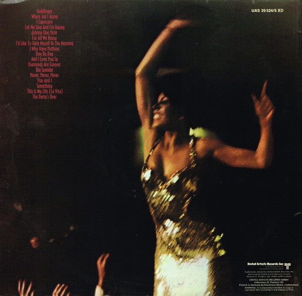 Shirley Bassey : Live At Carnegie Hall (2xLP)