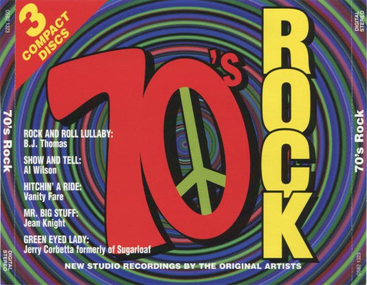 Various : 70's Rock (3xCD, Comp)