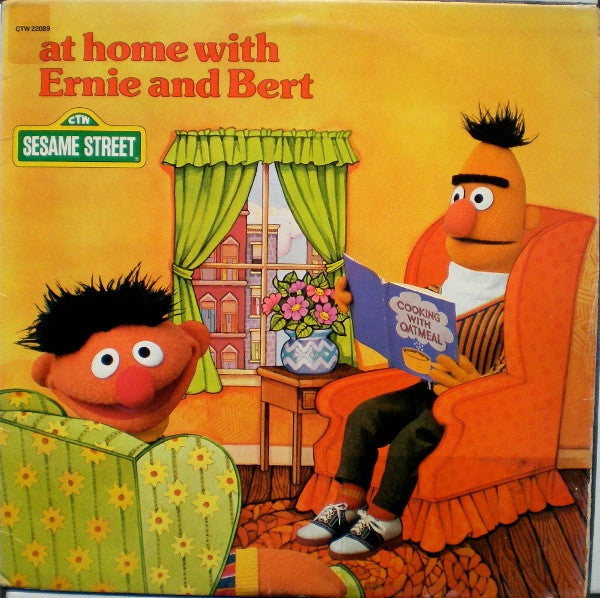 Bert (3) & Ernie (4) : At Home With Ernie And Bert (LP)