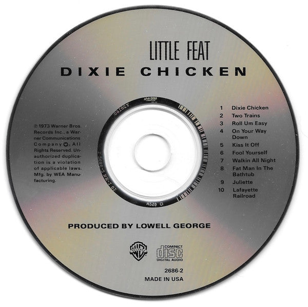 Little Feat : Dixie Chicken (CD, Album, RE, RP)