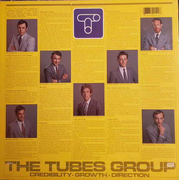 Tubes* : The Completion Backward Principle (LP, Album, Win)